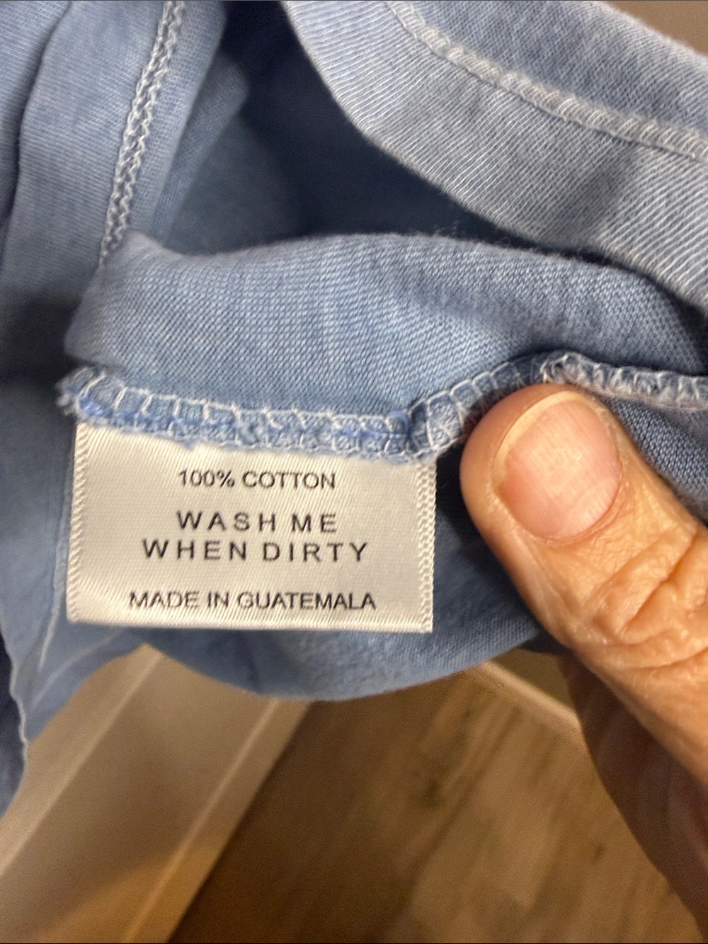 Girl Dangerous Light Blue 'Cowboys Wanted' Short Sleeve Graphic Tee - Picture 6 of 7